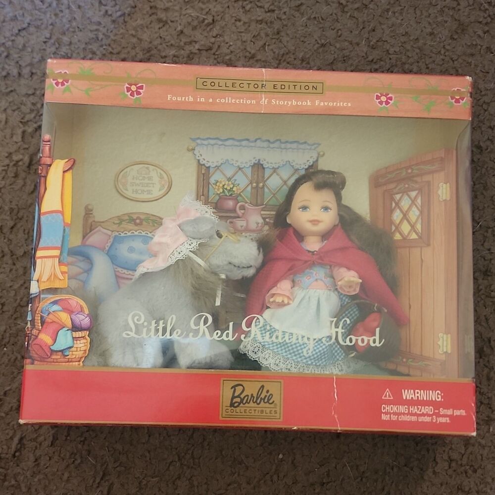 Barbie Collectibles Storybook Favorites Little Red Riding Hood B1760 NIB